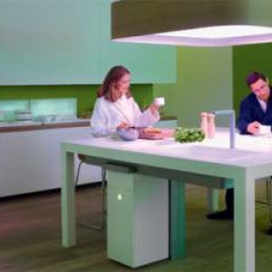 Зеленая кухня от Philips Design