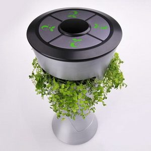 Envi - зеленый мусорный бак с компостом