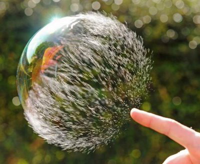 Лопнувший мыльный пузырь