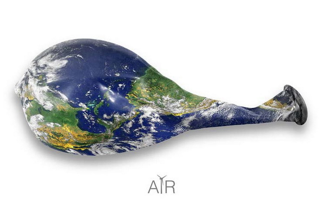 Воздушный шарик планета Земля